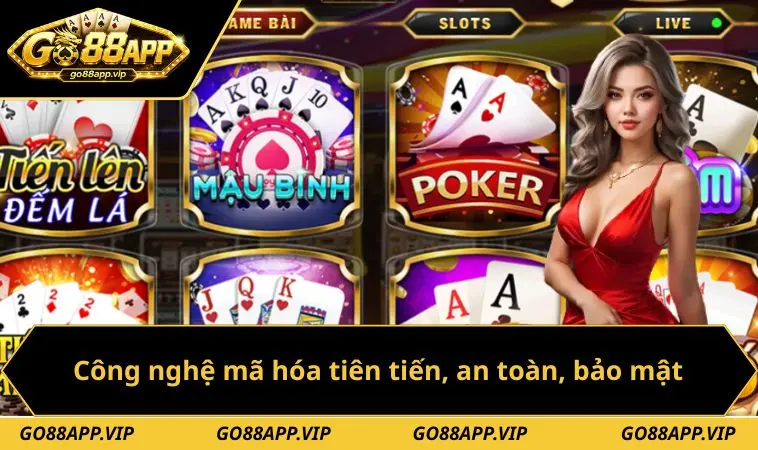 Công nghệ mã hóa tiên tiến, an toàn, bảo mật