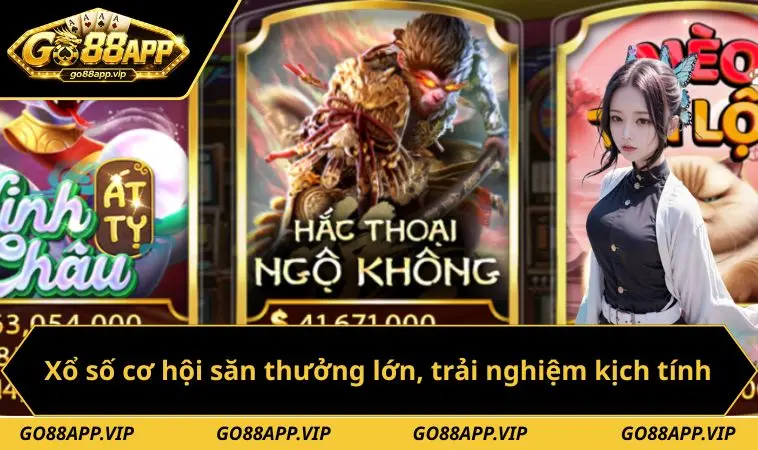 Xổ số cơ hội săn thưởng lớn, trải nghiệm kịch tính